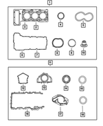 4792307AB - : O Ring for Mopar Image