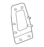 20926192 - Body: Seat Back Panel for Chevrolet: Silverado 2500 HD, Silverado 3500 HD | GMC: Sierra 2500 HD, Sierra 3500 HD Image