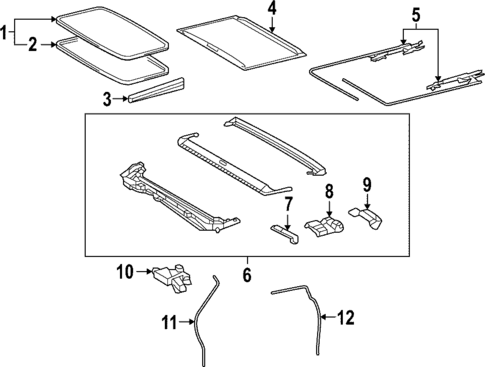 Sunroof for 2025 Toyota 4Runner #3
