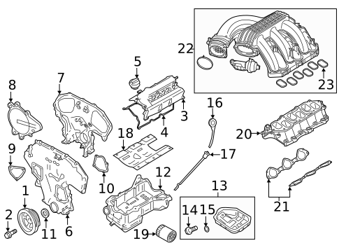 Intake for 2016 Nissan NV1500 #0