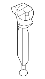 999970800 - : Drain Hose for Mercedes-Benz: EQE 350, EQE 350+, EQE 500, EQE AMG&amp;reg; Image