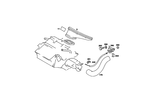 1078300119 - Heating and Ventilation: Defroster Vent for Mercedes-Benz Image