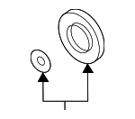 D2598078 - Suspension: Front Seal for Audi: A4, A4 allroad, A4 Quattro, A5 Quattro, A5 Sportback, A6, A6 allroad, A6 Quattro, A7 Quattro, A7 Sportback, A8 Quattro, Q5, Q5 PHEV, Q5 Sportback, Q7, Q8, RS5, RS5 Sportback, RS6 Avant, RS7, S4, S5, S5 Sportback, S6, S7, S7 Sportback, S8, SQ5, SQ5 Sportback Image
