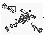 G2500043D - : Differential Assembly for Audi: A8 Quattro, RS5 Sportback, S4, S5, S5 Sportback, S7 Sportback, SQ5, SQ5 Sportback Image