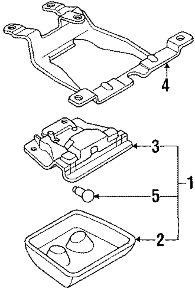 2643030R00 - : Map Lamp Assembly for Nissan Image