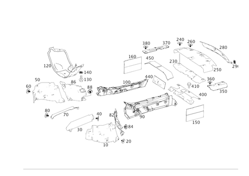 Screening Plates for 2014 Mercedes-Benz SLS AMG #0