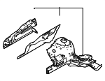 68656023AA - Body: Apron/Rail Assembly for Mopar Image