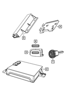 68060643AG - : Hub Receiver for Dodge: Charger Image