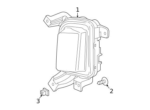 Daytime Running Lamp Components for 2017 GMC Terrain #0