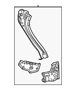 KMV67044X - Body: Outer Pillar for Mazda Image