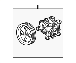 RL070908AC - Steering: Power Steering Pump for Mopar Image