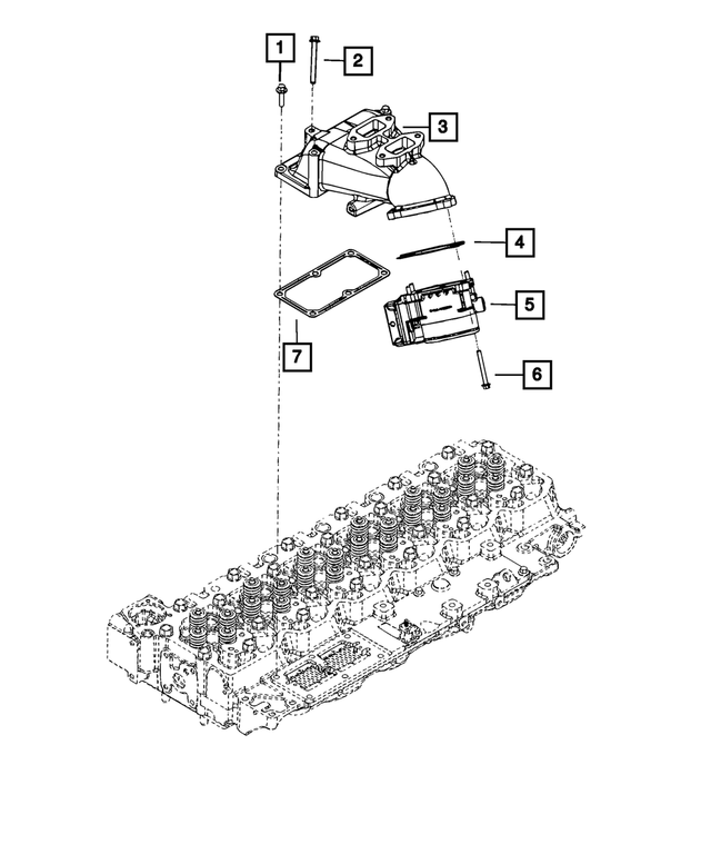 68038158AA - Fuel: Hex Flange Head Bolt, Mounting for Mopar Image
