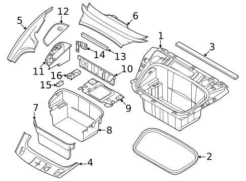 Cargo Area for 2021 Porsche Taycan #0