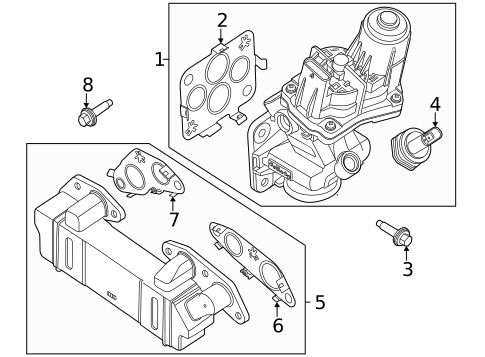 EGR & Related Components for 2025 Ford Mustang #0