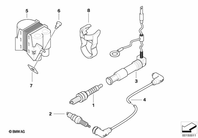 12137668210 - : Ignition Coil for BMW-Motorrad Image