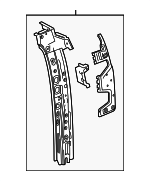 84471794 - Body: Inner Lock Pillar for GM Image