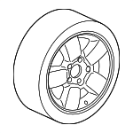 1SZ90PAKAB - : Wheel, Alloy for Jeep: Commander Image