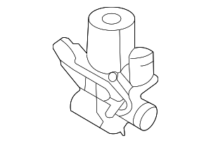 1T0820036D - : HVAC Heater Control Valve Solenoid for Audi Image