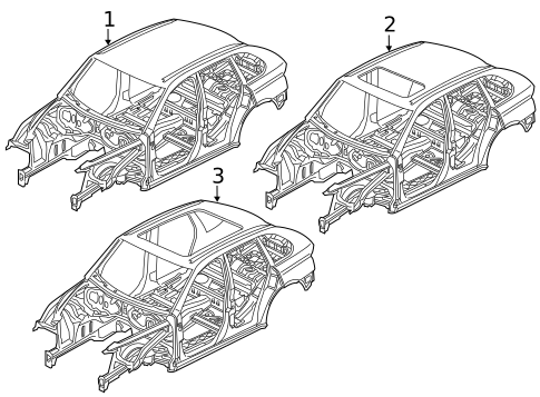 Body Shell for 2017 Porsche Cayenne #0