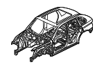 95850091002GRV - Body: Body for Porsche: Cayenne Image