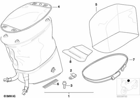 Luggage & Storage for 2002 BMW-Motorrad R 1150 RT #1