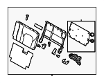 896501LL7A - Body: Seat Back Assembly for Infiniti Image