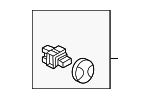 81251TEZG61ZA - Body: Lumbar Switch for Honda Image