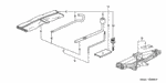 89101SW5003 - Interior/Bumper: BAG, TOOL for Honda Image