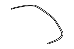 99651421104 - Body: Edge Guard Gasket for Porsche Image