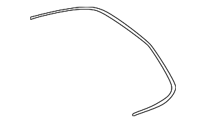99651421104 - Body: Convertible Top Case Seal for Porsche Image