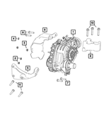 6102019 - Power Transfer Unit; Transfer Case: Hex Head Bolt And Washer for Mopar Image