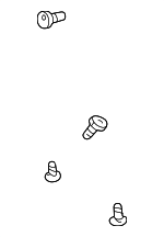 N90456702 - Body: Rocker Panel Molding Screw for Audi: A4, A4 Quattro, RS4, S4 Image