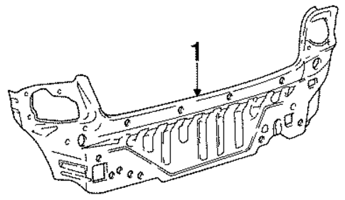 Rear Body for 1999 Hyundai Accent #0