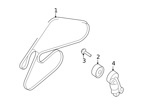 Belts & Pulleys for 2010 Hyundai Sonata #0