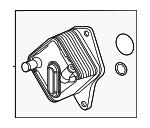 255605MXA01 - Cooling System: Automatic Transmission Oil Cooler for Acura: MDX, RDX, RLX, TLX Image