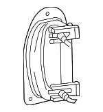 1F8072410A - Body: Handle, Outside for Mazda: B2500, B3000, B4000 Image
