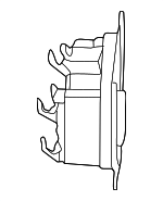 RL3Z14D189A - : Blind Spot Radar Bracket for Ford: F-150 Image