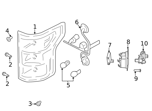 Bulbs - Chassis for 2022 Ford F-150 #0