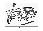 5530148060BO - Body: Instrument Panel for Toyota: Highlander Image