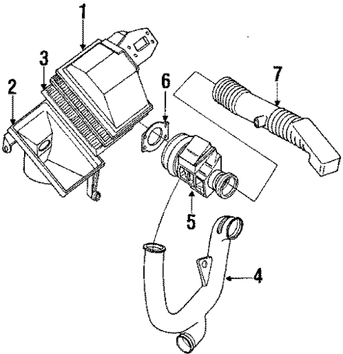 Powertrain Control for 1994 Subaru Loyale #0