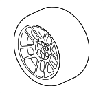 TW89SZBAA - Suspension: Wheel, Alloy for Mopar Image