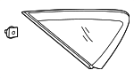 87810J0000 - Body: Upper Molding for Hyundai: Accent Image