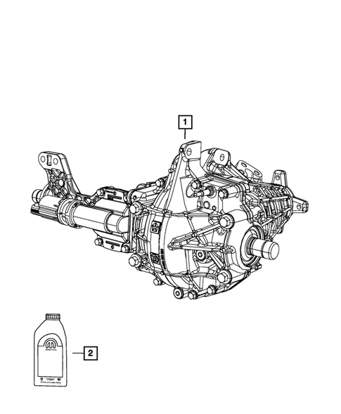 Front Axle Assembly for 2019 Ram 1500 #0