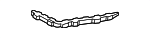 71593TZ3A00 - Body: Side Retainer for Acura Image