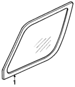 73500SM5A01 - Body: Glass Assembly for Honda: Accord Image