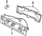 LR044451 - : Stop Lamp Assembly for Land Rover: Defender 90, Discovery Image