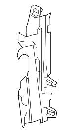 5C5121283B - Cooling System: Air Baffle for Volkswagen: Beetle Image