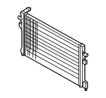 5K0121251S - Cooling System: Auxiliary Radiator for Volkswagen: Beetle, Jetta, Passat Image