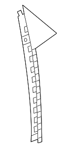 4H0839904B5FQ - Body: Rear Trim for Audi: A8 Quattro, S8 Image