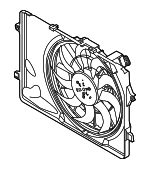 25380N9700 - Cooling System: Fan Assembly for Kia Image